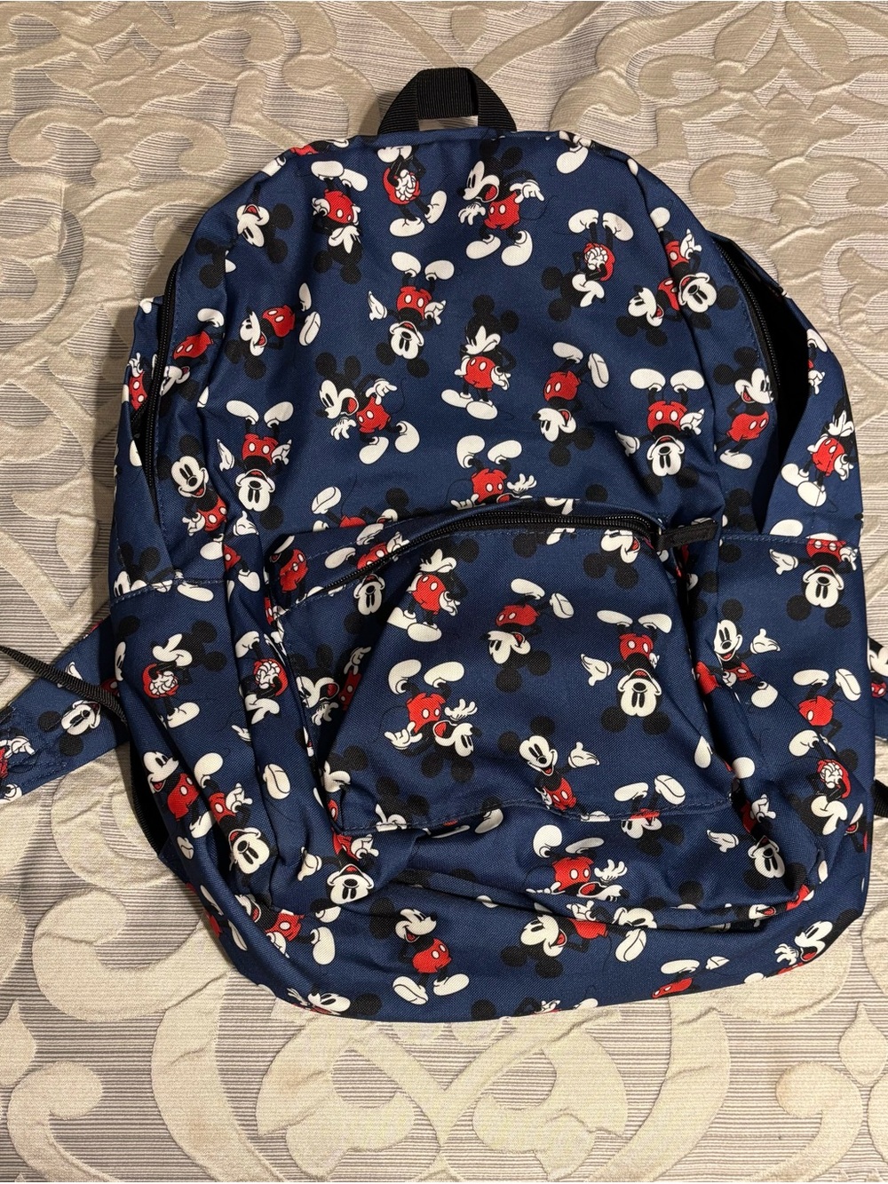 Disney Mickey Mouse Pattern Backpack
